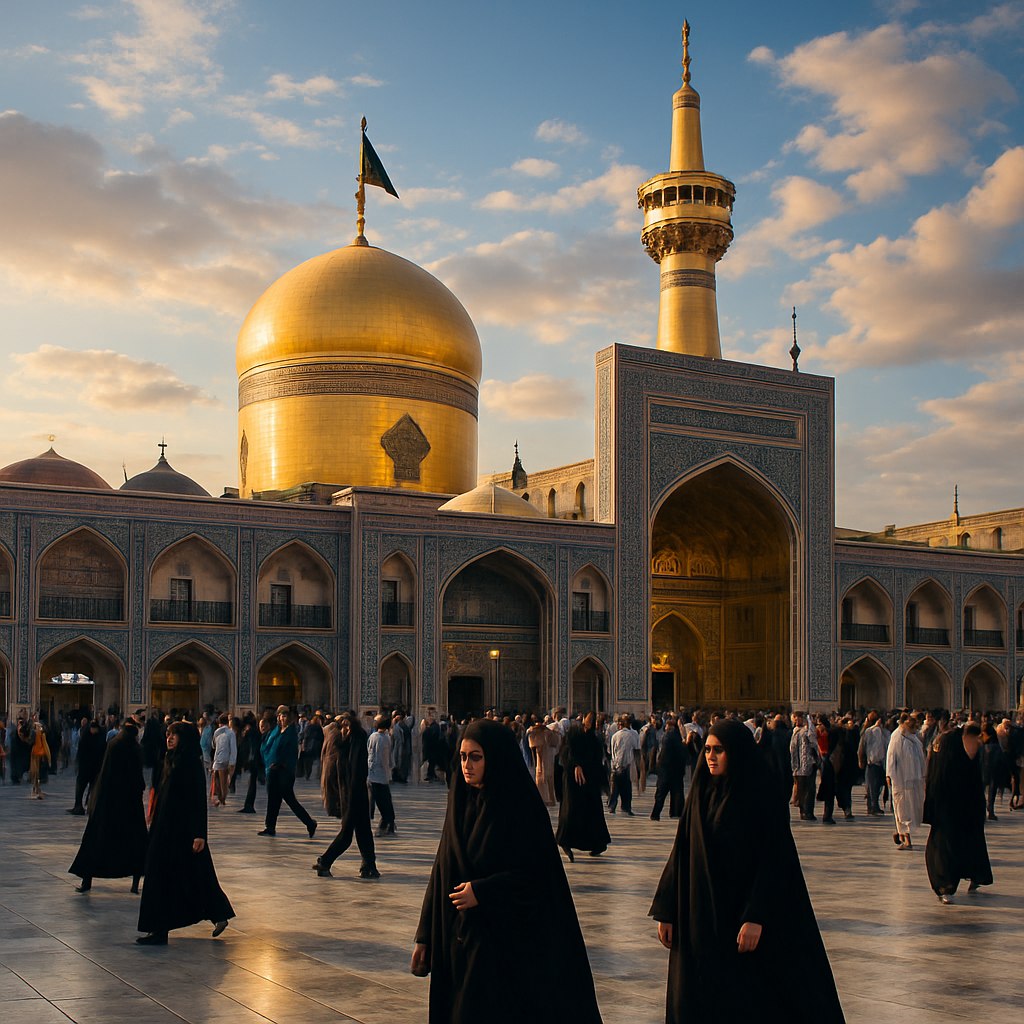 سه بعدی امام رضا